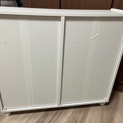 【美品】キャスター付きマルチラック　スリム （ニトリ）※複数ありの画像