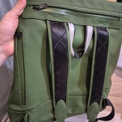 HUNTER オリーブグリーン リュックの画像