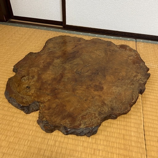 天然木 一枚板 花瓶台　盆栽台 花台 飾り台 置物台　香炉台