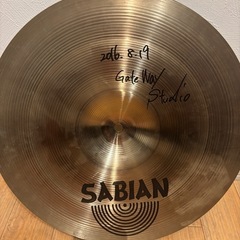 クラッシュシンバル　SABIANの画像