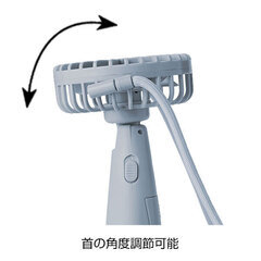 【新品】ハンディファン　ネックストラップ付きの画像