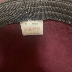 帽子サイズ57.5の画像