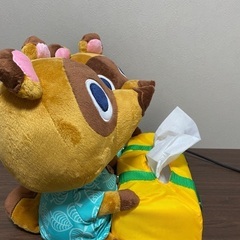 一番くじ　あつまれどうぶつの森　A賞　つぶきち&まめきちのティッシュケースの画像