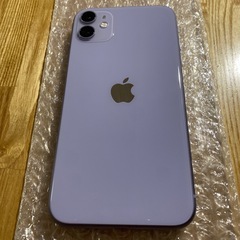 iPhone11パープル　一応ジャンク扱いの画像