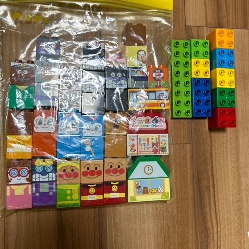 アンパンマン　ブロック3箱分+@