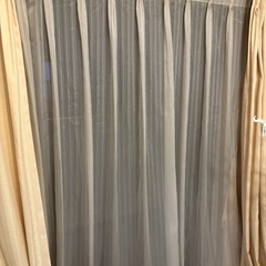 カーテン、レースのカーテンの画像