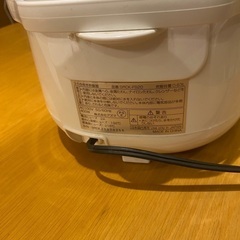 【美品】マイコン炊飯器 / Azuma suitU SRCK-FS20 3.5合炊きの画像