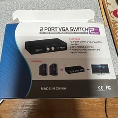 2ポートVGA 切り替えスイッチの画像