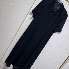 二枚重ねワンピースの画像