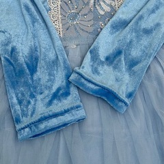 中古！シンデレラ風　プリンセスドレス　サイズ　120cm の画像