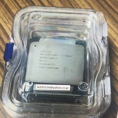 Intel Core i7 5960x  CPU本体のみの画像