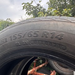 NEXTRY タイヤ　2本　155/65R14の画像