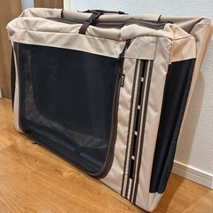 リッチェル たためる3WAYペットケージ 760 ブラウンの画像