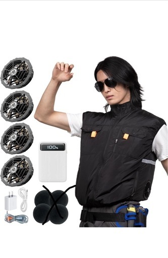 ４つ穴空調服バッテリー2個