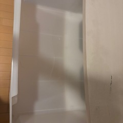譲り先決定しました【アイリスオーヤマ ウッドトップチェスト W654P／ホワイト／4段】無料でお譲りします！の画像