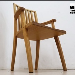 【WOOD YOU LIKE COMPANY】ウッド ユー ライク カンパニー アームチェア/ダイニングチェア/椅子　無垢の画像