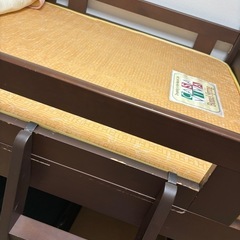 ベッド＋マットレスセットの画像
