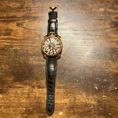 ガガミラノ GaGaMILANO メンズ 時計 　腕時計 黒と金の画像