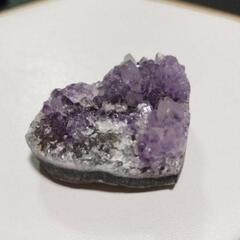 アメジスト💜ミニハート♡クラスター A-2 天然石の画像