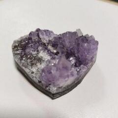 アメジスト💜ミニハート♡クラスター A-2 天然石の画像