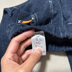 80センチ フリル付きズボンの画像