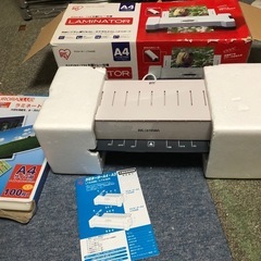 IRIS OYAMA  LAMINATORラミネーター　LTA42E A4 サイズまで対応の画像