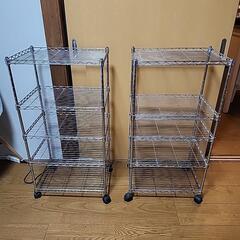 【美品】スチールラックの画像