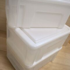 天馬　ポリプロピレン製　積み重ね収納ケース　3個セットの画像