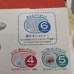 はじめてストロー　コンビ　4ヶ月からの画像