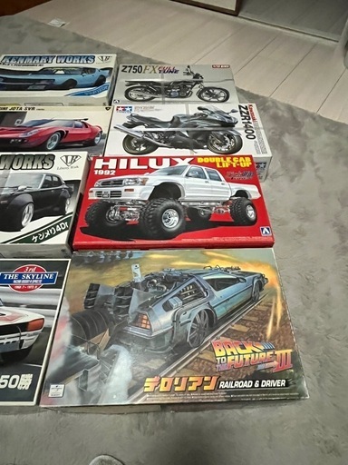 旧車プラモデル　計12台セット　未開封未完成品