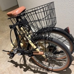 【16日に受け渡し可能な方】ミルクコーヒー色の自転車の画像