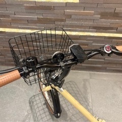 【16日に受け渡し可能な方】ミルクコーヒー色の自転車の画像