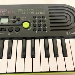カシオ　キーボード　SA-46の画像