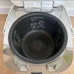 可変圧力おどり炊きダイヤモンド竃釜Panasonic SR-PA106IH炊飯器の画像