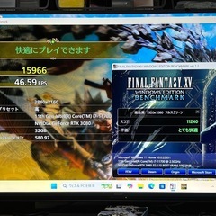激安保証付き i7 11700 RTX3080 周辺機器コミコミ　ゲーミングPCの画像
