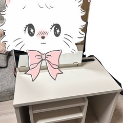 LOWYA ロウヤ ドレッサー テーブル ロータイプ コンパクト ドレッサーテーブル コスメ収納棚 おしゃれの画像
