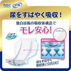 【新品★半額以下！】パーフェクトチョイスリフレ お肌のことを考えた介護のエキスパートが選んだエクストラケアパッド １３回２８枚の画像
