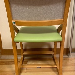 カリモク　学習机用椅子(子ども用)の画像