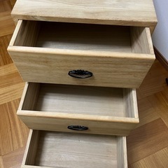 総桐収納ワゴンの画像