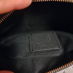 COACHセカンドバッグの画像