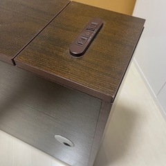 綺麗な木製収納棚！の画像