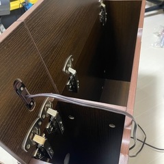 綺麗な木製収納棚！の画像