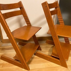 STOKKE トリップトラップ 子ども用ハイチェアの画像