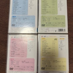 ヤマハ　おんがくなかよしコース　一年分 CD・DVD 8枚セットの画像