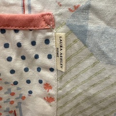 LAURA ASHLEY パッチワークエプロンの画像