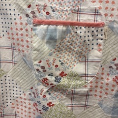 LAURA ASHLEY パッチワークエプロンの画像