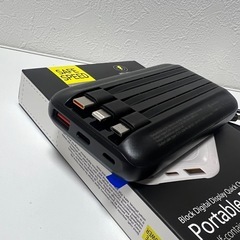 モバイルバッテリー 大容量 20000mAh 5台同時充電 小型 軽量 の画像