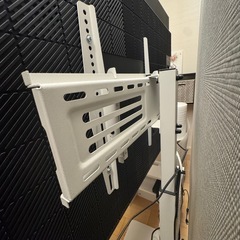 【美品】テレビスタンド　 ホワイト の画像