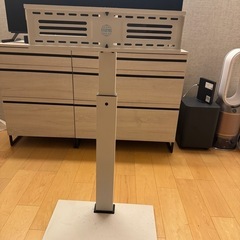 【美品】テレビスタンド　 ホワイト の画像