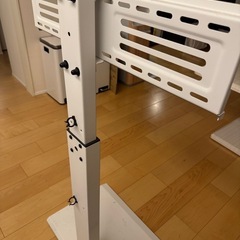 【美品】テレビスタンド　 ホワイト の画像